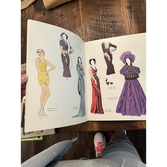 New 30’s Movie Stars Valentino JEANETTE MACDONALD & NELSON EDDY PAPER DOLLS - Picture 6 of 6